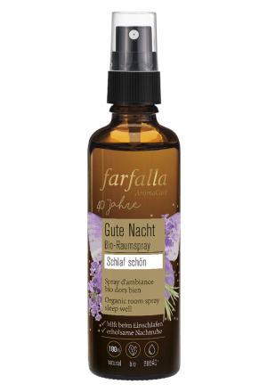 Schlaf schön, Lavendel, Gute Nacht Bio-Raumspray, 75ml