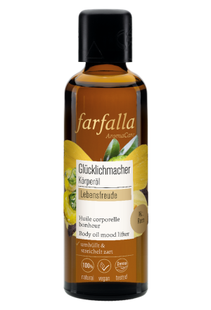 Lebensfreude, Rose, umhüllendes Körperöl, 75ml