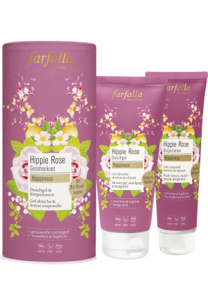 Geschenkset Hippie Rose