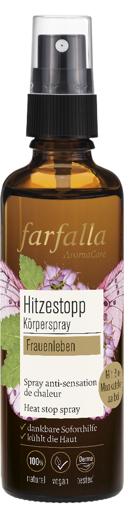 Frauenleben, Muskatellersalbei, Hitzestopp Spray 75 ml