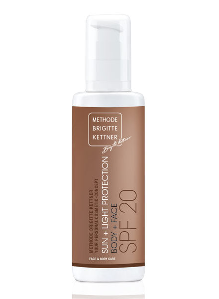 SUN+LIGHT PROTECTION SPF 20 (BODY+FACE) 200ML