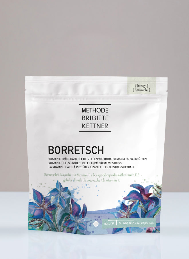 BORRETSCHÖL MIT VITAMIN E (60 KAPSELN PHYTO)