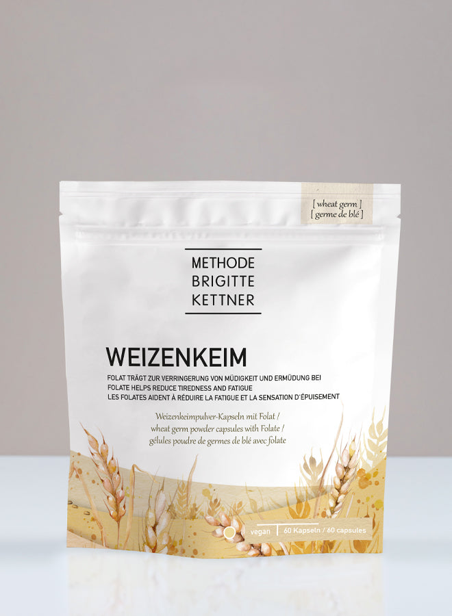 WEIZENKEIM MIT VITAMIN E UND FOLAT (60 KAPSELN, PHYTO)
